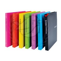 새임 클리어화일 A4 40매 검정색 보험증권파일 비닐화일 클리어화일40매