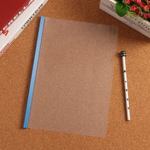 투명 문서정리 서류화일 A4 쫄대파일 블루 스터디플랜, 상세페이지 참조