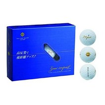 Kasco 카스코 제우스임팩트2 고반발 골프공 12개입, 다스, 화이트