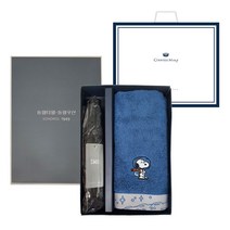 송월우산 휴대용 3단컬러 스누피 스페이스 모임 행사 기념 2p세트
