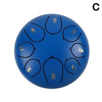 드럼 스틱 포함 5 노트 스틸 핸드 팬 Ethereal Percussion 액세서리 악기 B4m1, 03 C