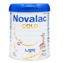 노발락 프리미엄 분유 골드 1단계, 9개, 800g