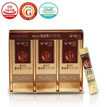 비타리온 대동고려삼 불로건 홍삼정 프리미엄 스틱 고함량 진세노사이드 20mg 함유 6년근 국내산 100% 홍삼 농축액 사용 건강기능식품, 3박스(90포)