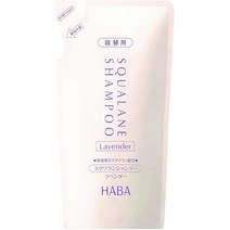 일본직발송 6. 하버 스쿠알란 샴푸 라벤더 리필용 480밀리리터 (X 1) B08BGM967P, One Size, One Color