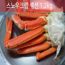 랩쿡 노르웨이 대게 스노우크랩 1.2kg 230~300g 4-5쪽, 1개, 230-300g 4-5쪽