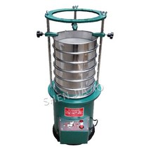 진동채 진동체 진동 스크린 선별기 전기 기계 체질 셰이커 직경 20cm 8411 타입 220V 1PC