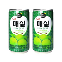 참맑은 매실 캔 음료 업소용 매실주스 175ml 90캔