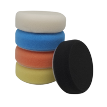 샤인메이트 스펀지 폼 패드 3인치 자동차 광택 스폰지 폴리싱 75mm 컴파운드, 오렌지(60ppi), 1개