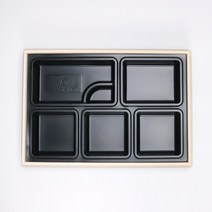 [GP] PS 고급도시락 우드락 다용도용기+뚜껑포함 / BT-102 / 1박스 35세트, [GP] BT-102 1박스 35세트
