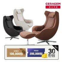 [최대 30만원혜택] 세라젬 파우제 M4 안마의자 휴식가전, 블랙