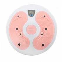 비틀기운동 가정용 복부운동 s헬스기구 라인만들기 댄스 트위스트, T02-핑크(카드포함 도로 통계 기능)