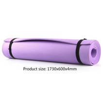 헬스장바닥 바닥 고무매트 헬스장 바닥재 요가 매트 EVA 1730x600x4mm 비 슬립, CHINA, 02 Purple 4mm