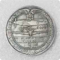 1939-1945 독일 기념 복사 동전 (50MM), 01 Type 1