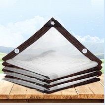 다기능 방수 천 맞춤 제작 방수 방수포 투명 필름 타포린 정원 온실 식물 따뜻하게 유지, 3x5m