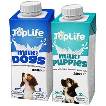 탑라이프 산양유 강아지 우유 펫밀크 200ML, 퍼피용 200ml