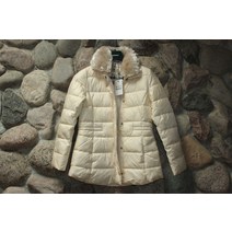 바버 자켓 코트Fortmartine Quilt 퍼Cream LQU1349CR31 New U.K 12 U.S 8
