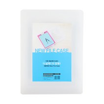 플러스샵 투명 화일케이스 A4 PP 소형30mm 대형45mm, 소형 투명 10개