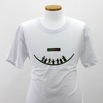 큐신라 경주 티셔츠 흰색 토우 02 반팔