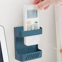 월포켓 접착식 리모컨거치대 다용도 정리함, 상세설명 참조