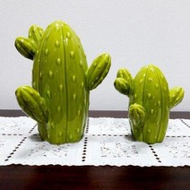 선인장2p선인장 인테리어소품 선인장소품 선인장장식품 예식장소품, 상세페이지 참조