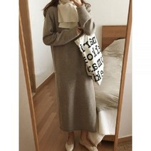 롱 니트원피스 니트 드레스 가을 스웨터 여성 겨울 긴 맥시 빅사이즈 레이디 Bodycon Robe Vestidos