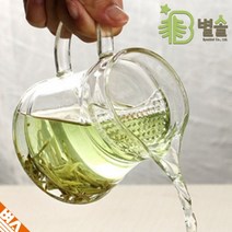 무착색 유리물컵 유리주전자 숙우 320ml 티타임 다과