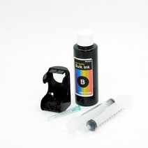 삼성 INK-M170 INK-C170 잉크충전 SCX-1360 SCX-1365, 블랙충전세트, 1개