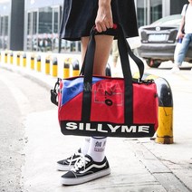 SAMARA 남여공용운동가방 헬스가방 요가가방 간편한수영장가방 피트니스가방, 네이비, one size/free