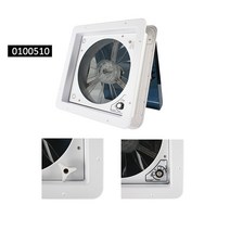 12V 캐러밴 액세서리 RV 캠핑카 트레일러 스테인레스 스틸 방열 배기 팬, 0100510