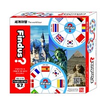 파인더스 세계위인/ 도블게임 도블 동물원 같은그림찾기 재밌는 초등학생 어린이 역사 동물 메모리 기억력 보드게임, 파인더스 세계여행