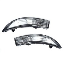 Ford Fiesta B-Max 2008-207 용 LH RH 도어 사이드 룸미러 방향 지시등 램프 마커 표시기 리피터 깜박이, 03 Left Right Pair