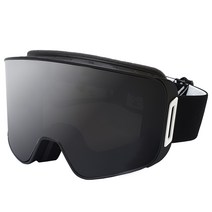 팬톤 FANTON 더블렌즈 스키고글 보드고글 ZSK99BM, 블랙