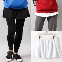 빅사이즈사랑해요 3094L008 코디 레이어드 치마 WW