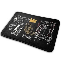 New Jean Michel Basquiat The1983 Mens Black Swea Swea 신선한 디자인 러그 카펫, 3D_One Size