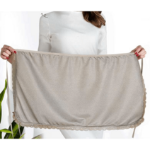 컴퓨터 업무 앞치마 전자파 케어 보호 복대 패드, 업그레이드된 단층 FREE SIZE