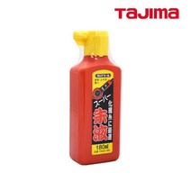 화학섬유실용 먹통용 먹물 180ml 주황 선긋기용 목공용품 합판절단 수공구