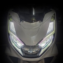 2021 혼다 PCX125 라이트필름 스티커 PCX 21년 튜닝용품 2022년, 2021 PCX, 투명(카멜레온)