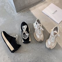 키치조지 루나마틴 발편한 키높이 데일리 와플 스니커즈
