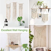 수제 천연 코튼 마크라메 로프 DIY 공예 뜨개질 식물 행거 만들기 벽걸이용 스레드 2-100M, 08 10mm 2meter