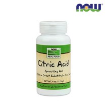 나우푸드 식용 구연산 Citric Acid - 113g 분말 파우더