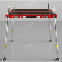 휴대용 민물좌대 발판 받침틀 초경량 알루미늄 민물낚시좌대, 동단자 900x1000 다리 1.1m