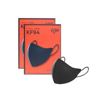 이비에 하이클래스 슬림뷰티라인 마스크(KF94) 이비에 하이클래스 슬림뷰티라인 마스크 KF94 - 사이즈별 8컬러 중 선택(김희철 컬러마스크), 중형(20매), 블랙(검정색)