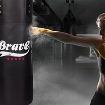 브레이브 러쉬 가정용 샌드백 블랙85cm 10kg, RUSH, BLACK