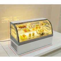 카페 쇼케이스 소형 마카롱 냉장고 제과 케익 진열장, 흰색 직각 88cm