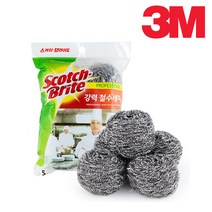3M강력철수세미45g(5개입)/3M정품/쇠수세미/3M수세미