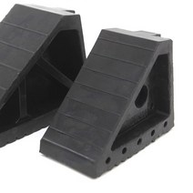 차량바퀴 받침대 고임목 버팀목 (중형 2p) 차량안전용품 받침용