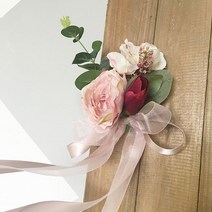웨딩카 꾸미기 리본 프로포즈 자동차 장식 용품 사용자 정의 만든 새로운 크리 에이 티브 웨딩 카 꽃 문 손잡이 백미러 인공 꽃 액세서리, g