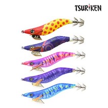 쯔리겐 23년형 케이무라 에기스타 2.5호(에기스타 드로퍼 추가 미루드레곤)/케이무라에기/한치 무늬오징어 갑오징어, 2.5호, 케이무라금붕어(DP-1)