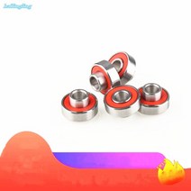 타이밍벨트 맞춤형 로고 5 피스 608ZZ 608-2RS 롱보드 통합 베어링 스케이트보드 롤러 휠체어, 01 브라운_01 10pcs