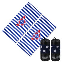 여름철 필수 일반형 패션비치타월 보관파우치 2P세트, 14_나는야마도로스세트 1+1